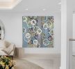 Urban Radians | Oil And Acrylic Painting in Paintings by Kari Souders. Item made of canvas compatible with boho and contemporary style