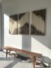 Veins of Time #3 | Tapestry in Wall Hangings by Kat | Home Studio. Item made of wool works with boho & contemporary style