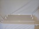 Acrylic Bath Caddy with handles 1/2" thick acrylic 36" long | Tables by PlasticMart