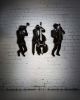 Jazz Trio Wall decor, Metal Jazz Group Sign, New Orleans Jaz | Wall Sculpture in Wall Hangings by Ozan Binzat. Item made of metal