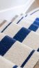 Handwoven Woolen Runner Rug | Rugs by Evergreen Carpets. Item made of wool compatible with boho and minimalism style