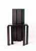 DV Chair - Verdigris Edition | Dining Chair in Chairs by Studio S II. Item made of walnut & steel compatible with contemporary style