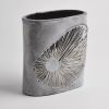 Platinum Shell Range Vessel | Vase in Vases & Vessels by Anne Barrell Ceramics. Item composed of ceramic