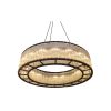 AM3001 ESTADIO RING | Chandeliers by alanmizrahilighting | New York in New York. Item made of steel & glass