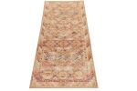 Distressed Tribal runner in Orange, Red & Blue pattern | Area Rug in Rugs by Rug and Kilim