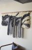 River Rocks | Macrame Wall Hanging in Wall Hangings by Camille McMurry. Item composed of walnut and wool in contemporary or japandi style