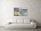Golden Tears | Oil And Acrylic Painting in Paintings by Dutch Montana Art. Item made of synthetic