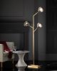 hd044 | Floor Lamp in Lamps by Gallo. Item composed of metal and glass