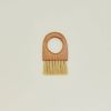 Curly Cherry Circle Brush | Bench Brush | Tampico | Minimal | Sweeper | Decorative Objects by S W E V E N