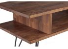 Zuma solid walnut modern coffee table | Tables by Modwerks Furniture Design. Item made of walnut compatible with minimalism and mid century modern style
