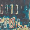 "I Love You" binary code message- sold | Oil And Acrylic Painting in Paintings by L Rowland Contemporary Art. Item composed of wood and synthetic