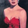 Black Tie Optional, 20"x20" original oil painting | Oil And Acrylic Painting in Paintings by T.S. Harris aka Tracey Sylvester Harris. Item made of synthetic