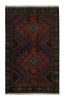 Vintage Baluch Afghan rug in Polychromatic Patterns | Area Rug in Rugs by Rug and Kilim