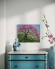 Original Cherry Blossom Painting on Canvas | Paintings by Emily Newman Fine Art