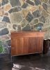 Dry Bar | Console Table in Tables by stranger furniture. Item made of walnut with steel