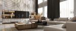 LEDA - Wall & Ceiling Panel | Paneling in Wall Treatments by Mikodam Design. Item composed of oak wood & wool compatible with minimalism and mid century modern style