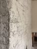 Whitewashed Brick in Kitchen | Wall Treatments by EMILY POPE HARRIS ART