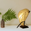 Zarreh | Lighting by Niksa Design. Item composed of wood and paper in boho or japandi style