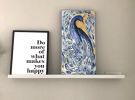 Magic Pheasant | Oil And Acrylic Painting in Paintings by KARDIMAGO. Item made of canvas