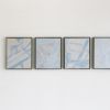 Blue Skies | Window Watching No. 5 | Mixed Media in Paintings by Kim Fonder