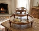 Heritage Hand-Carved Wooden Table Riser | Decorative Plate in Decorative Objects by Famous Art Group Of Industries