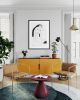 The Quiet Disruption — Minimalist Abstract Drawing | Drawings by Hildegarde Handsaeme. Item made of paper works with minimalism & contemporary style