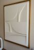 No. 101 Japandi Plaster Wall Relief - Scandinavian Decor | Wall Sculpture in Wall Hangings by Joseph A
