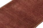 1960s Vintage distressed rug in Red & Beige-Green Geometric | Area Rug in Rugs by Rug and Kilim