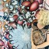 Fungi | Oil And Acrylic Painting in Paintings by Cudra Clover. Item composed of synthetic