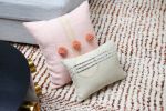 amafa blush | Cushion in Pillows by Charlie Sprout. Item made of cotton