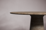 Round Marble Dining Table | Tables by HamamDecor LLC. Item composed of marble compatible with minimalism style