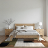 Warmth of Nature | Rugs by Hillary Ronney-Fernandes | LWI. Item composed of wool in mid century modern or contemporary style