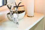 Mule Deer Skull | Ornament in Decorative Objects by Gypsy Mountain Skulls. Item compatible with contemporary and country & farmhouse style