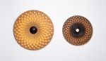 Sun in Bamboo | Wall Sculpture in Wall Hangings by Edward Linacre