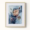Rose No. 6 : Original Watercolor Painting | Paintings by Elizabeth Becker. Item made of paper works with boho & contemporary style