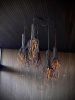 String Theory | Chandeliers by JAN FLOOK | Crown Towers Melbourne in Southbank. Item composed of fabric and fiber