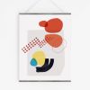 Shape & Hue Series No. 3 Art Print | Prints by Michael Grace & Co.. Item composed of paper