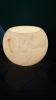 Handcrafted Natural Alabaster Marble Tealight Holder – Sculp | Candle Holder in Decorative Objects by Ashfaq Siddique. Item made of marble works with contemporary & art deco style