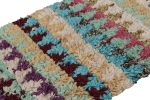 Vintage Azilal Moroccan Boucherouite Rug, with Chevron | Area Rug in Rugs by Rug and Kilim