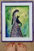 Diario de una reina | Oil And Acrylic Painting in Paintings by Elena Parau. Item composed of paper compatible with boho and country & farmhouse style