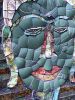 Goddess of Solace | Wall Sculpture in Wall Hangings by Gila Mosaics Studio. Item composed of ceramic and glass in boho or asian style