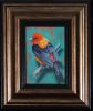 Scarlet Tanager | Oil And Acrylic Painting in Paintings by Catherine Twomey