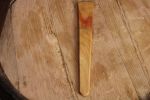 13" Wooden Spatula Thin Cooking Utensil | Utensils by Wild Cherry Spoon Co.. Item made of maple wood works with minimalism & country & farmhouse style