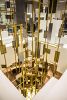 Saks Sculpture | Sculptures by Amuneal | Saks Fifth Avenue in Chicago. Item composed of brass