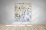 'Above the Clouds' Original Painting | Oil And Acrylic Painting in Paintings by Jessalin Beutler. Item in contemporary style