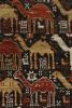 Rug & Kilim’s Tribal rug in Black with Red, Gold-Brown | Area Rug in Rugs by Rug and Kilim