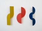 Tack Wall Hanging in Navy | Wall Sculpture in Wall Hangings by Circle & Line. Item composed of steel