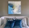 Misty Blue 2 | Oil And Acrylic Painting in Paintings by Terri Dilling. Item composed of canvas and synthetic