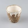 Handmade Carved Cup Omugar Pike | Drinkware by Svetlana Savcic / Stonessa. Item made of stoneware works with modern style
