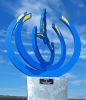 Saturn | Public Sculptures by Gus Lina Art. Item made of steel
